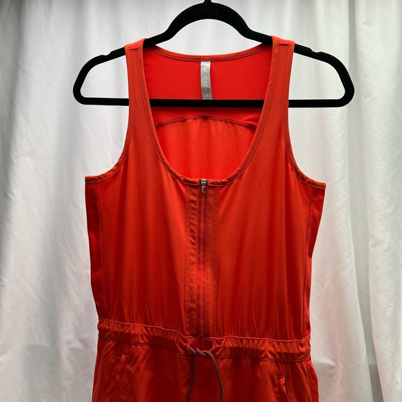 Athleta Expedition Dress Skort Activewear Women's Size 2 Orange - Picture 1 of 12